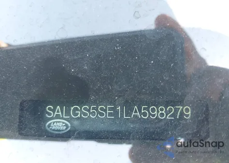 2020 Land Rover Range Rover Supercharged из США, поврежденный, VIN SALGS5SE1LA598279